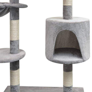 Cat Scratching Post Specialists | Cat Scratcher Trees & Poles 125cm Cat Scratching Post / Tree / Pole - Grey