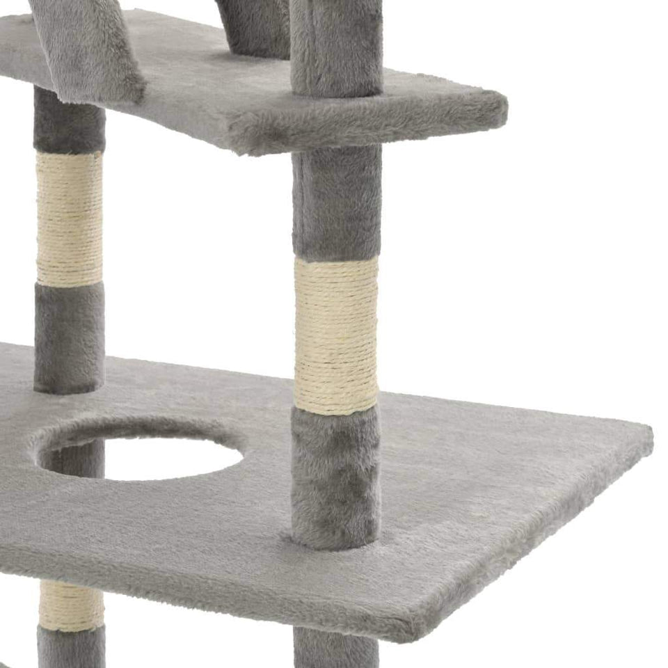230cm Cat Scratching Post / Tree / Pole - Grey