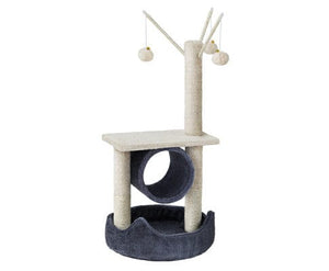 Cat Scratching Post Specialists | Cat Scratcher Trees & Poles 53cm Cat Scratching Post / Tree / Pole  Hanging Toys - Grey & Beige