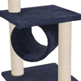65cm Cat Scratching Post / Tree / Pole - Dark Blue
