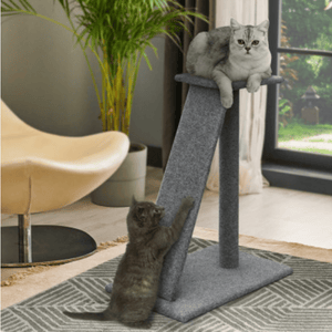 Cat Scratching Post Specialists | Cat Scratcher Trees & Poles 82cm Cat Scratching Post / Tree / Pole - Grey