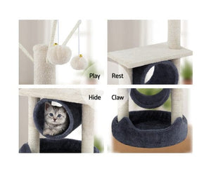Cat Scratching Post Specialists | Cat Scratcher Trees & Poles Copy of 53cm Cat Scratching Post / Tree / Pole - Grey