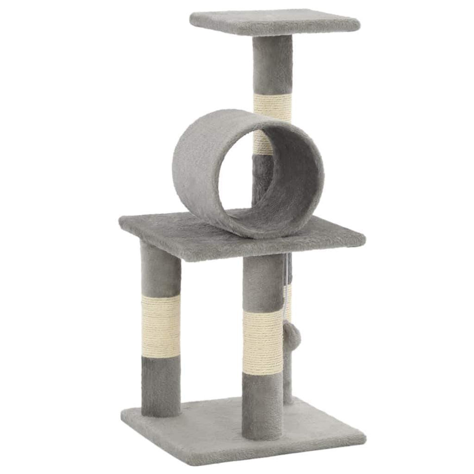65cm Cat Scratching Post / Tree / Pole - Grey