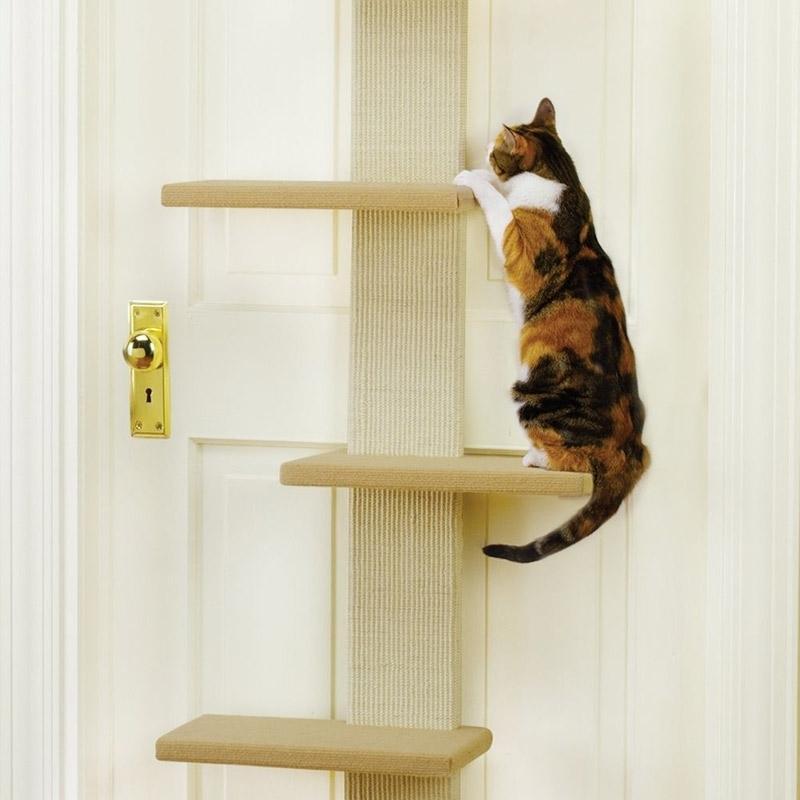 Cat Scratching Post Specialists | Cat Scratcher Trees & Poles Over-The-Door Cat Climber
