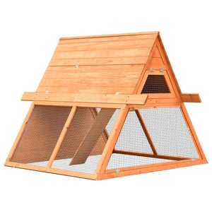 Chicken Coop, Backyard Chicken House, Rabbit Hutch & Rabbit Cage 108cm Chicken Coop & Rabbit Hutch - Solid Pine & Fir Wood