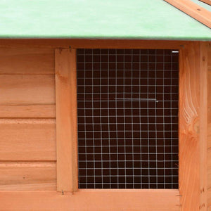 Chicken Coop, Backyard Chicken House, Rabbit Hutch & Rabbit Cage 125cm Chicken Coop & Rabbit Hutch - Solid Pine & Fir Wood