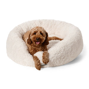 Dog Bed Cuddler – Mock Lambswool