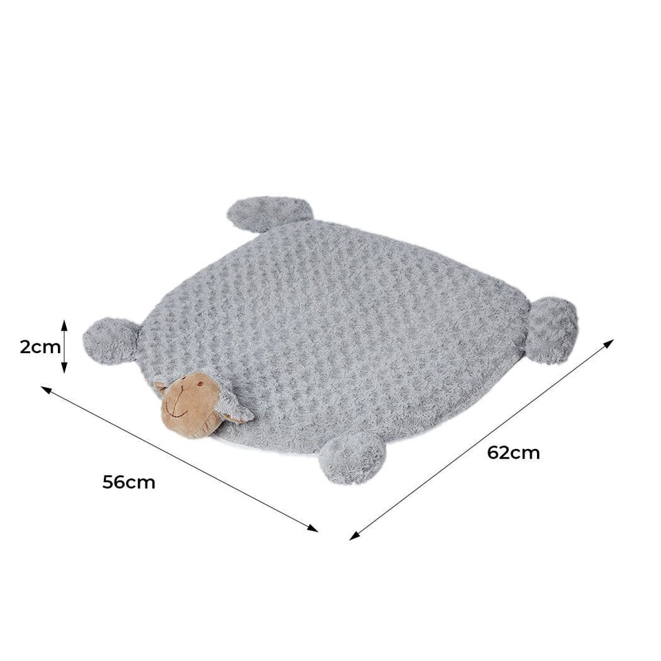 Dog & Cat Calming Cushion Bed - Grey