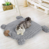 Dog & Cat Calming Cushion Bed - Grey