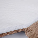Dog & Cat Calming Cushion Bed - Tan