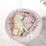 Dog & Cat Donut Bed - Pink