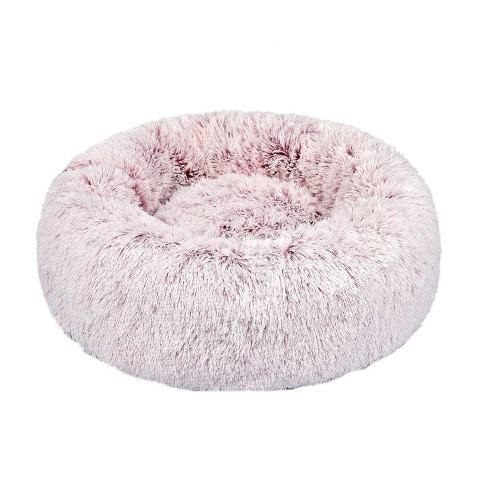 Dog & Cat Donut Bed - Pink