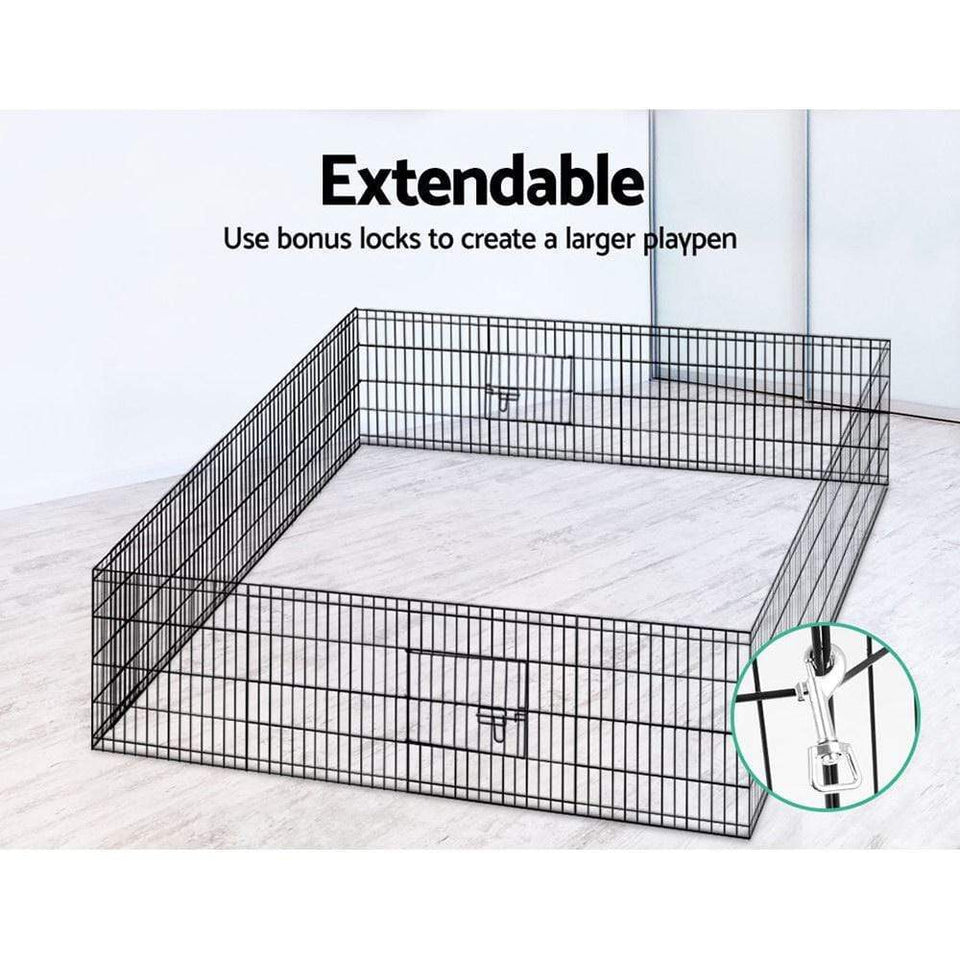 dog kennel 24 Inch 8-Panel Pet Exercise Playpen