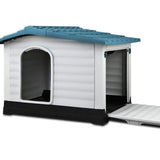 dog kennel, dog house, dog crate Weatherproof Dog Kennel - Blue