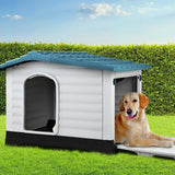 dog kennel, dog house, dog crate Weatherproof Dog Kennel - Blue