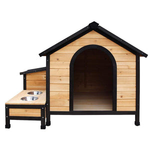 dog kennel XL Wooden Dog Kennel with Storage