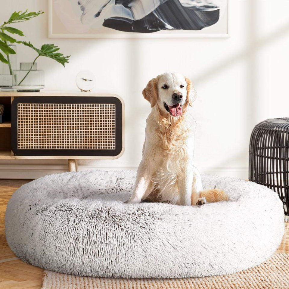 Dog & Puppy Bed Specialists | Dog & Puppy Beds, Trampolines & Mats 110cm Washable Dog & Cat Bed Extra Large - White