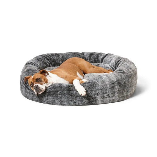 Dog & Puppy Bed Specialists | Dog & Puppy Beds, Trampolines & Mats 500mm Pet Bed Cuddler - Chinchilla