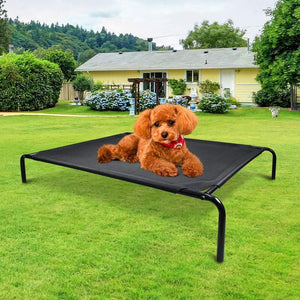 Pet Care Small Mesh Pet Trampoline - Black