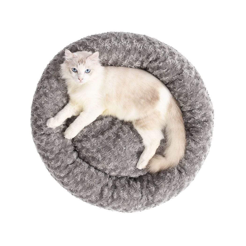 Dog & Puppy Bed Specialists | Dog & Puppy Beds, Trampolines & Mats Cat Calming Bed - Grey