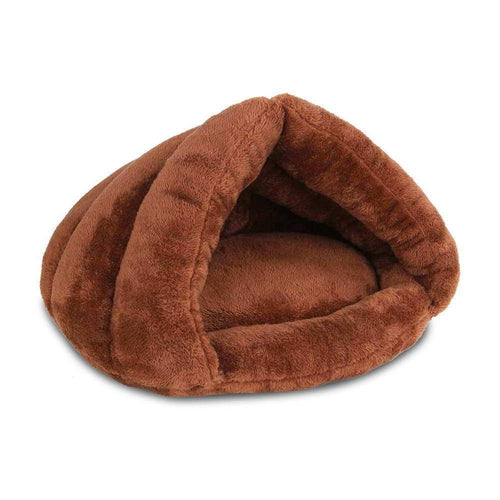 Pet Care Cave Pet Bed - Brown