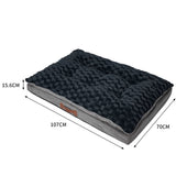 Dog & Puppy Bed Specialists | Dog & Puppy Beds, Trampolines & Mats Copy of Extra Large Fleece Pet Bed - Black
