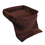 Pet Care Large 3 in 1 Foldable Pet Bed - Brown