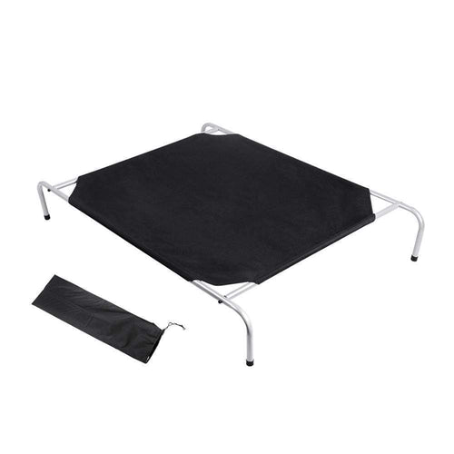 Pet Care Medium Canvash Heavy Duty Pet Trampoline - Black