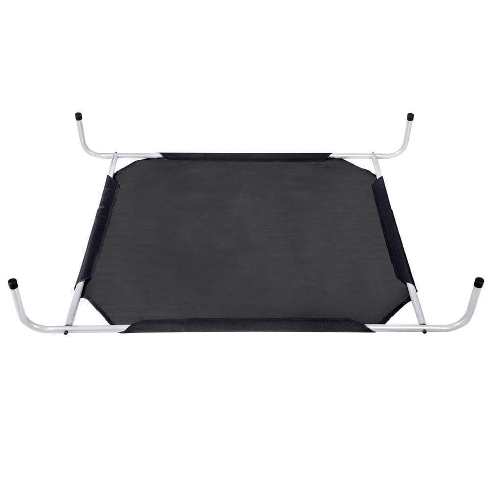 Pet Care Medium Canvash Heavy Duty Pet Trampoline - Black