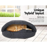 Pet Care Medium Cave Pet Bed - Grey