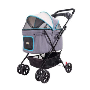 Easy Strolling Pet Buggy - Simple Gray