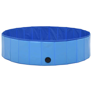 Foldable Dog Swimming Pool - Blue