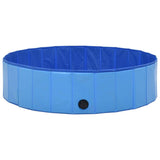 Foldable Dog Swimming Pool - Blue
