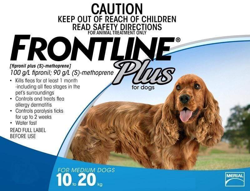 Frontline medium dog 3 pack hotsell