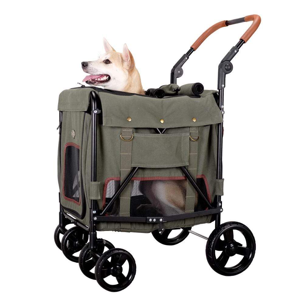 Gentle Giant Dual Entry Easy-Folding Pet Wagon for Dogs up to 25kg