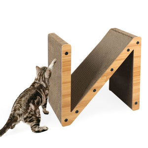 Corrugated Cardboard Scratch Bed Toy Pad