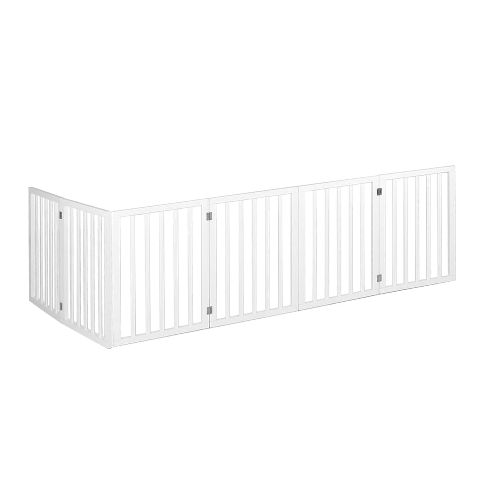 6 Panels Wooden Dog Fence