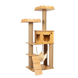 132cm Cat Scratching Post/Tower/Condo - Wood