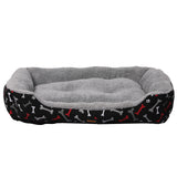 Fleecy Pet Bed Mattress - Black Bone