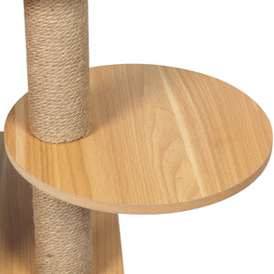 130cm Cat Scratching Post/Tree/Condo - Wood