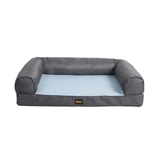 Insect Prevention Dog Cooling Bed - Grey