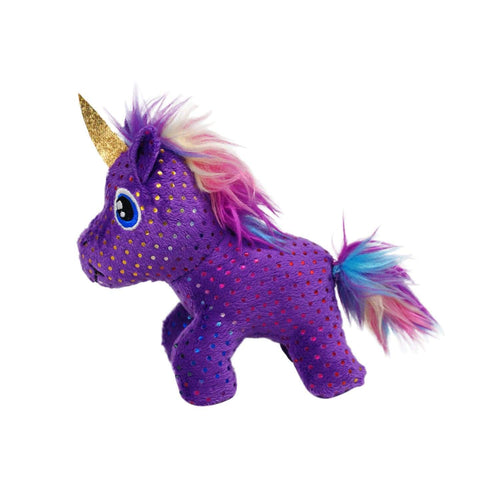 KONG Enchanted Buzzy Unicorn Dog Toy