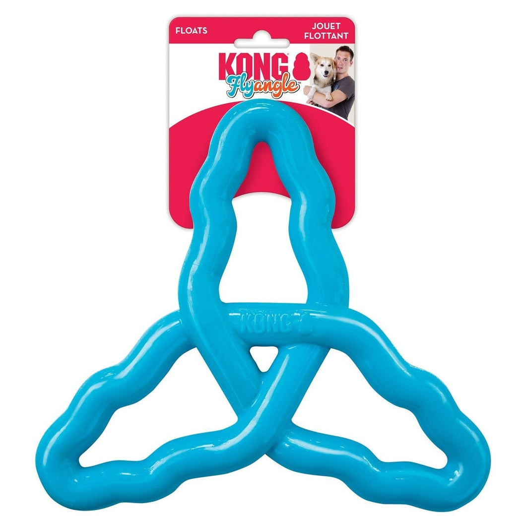 KONG Flyangle Fetch & Tug Dog Toy