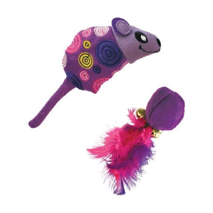 KONG Tropics Mouse Ball - 2 Pack