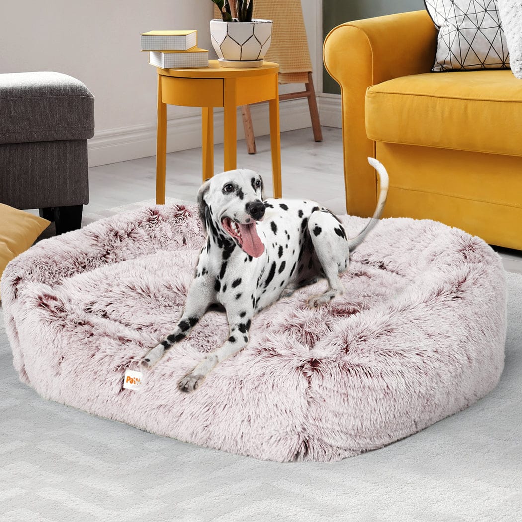 Large Dog Calming Bed - Pink