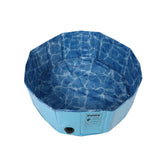 Large Portable Pet Swimming Pool - Blue