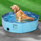 Large Portable Pet Swimming Pool - Blue