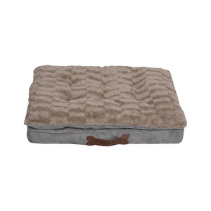 Large Removable Orthopedic Dog & Cat Bed - Khaki