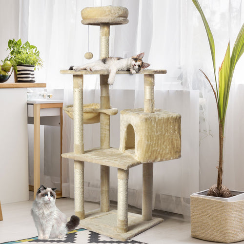 130cm Wooden Cat Scratching Post / Tree / Pole