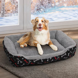 Fleecy Pet Bed Mattress - Black Bone